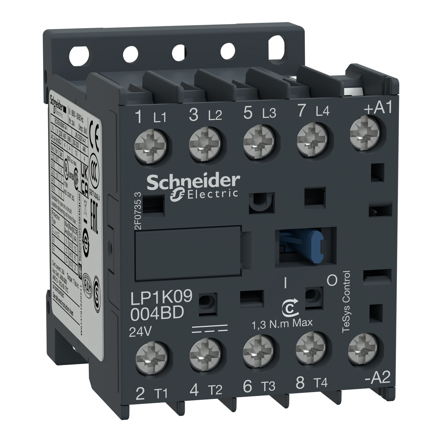 Schneider Electric LP1K09004BD Leistungsschütz 9A 24V DC