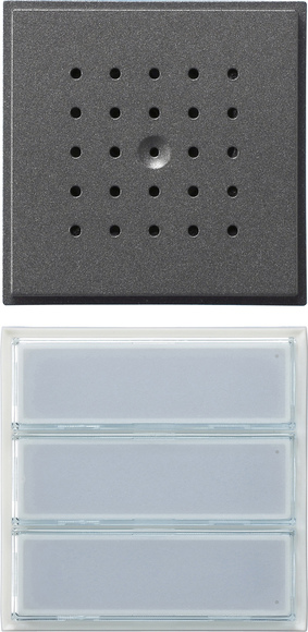 Gira 126167 Türstation UP 3fach anth LED ws