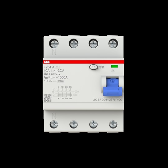ABB Stotz S&J F204A-40/0,03L FI-Schutzschalter pro M Compact