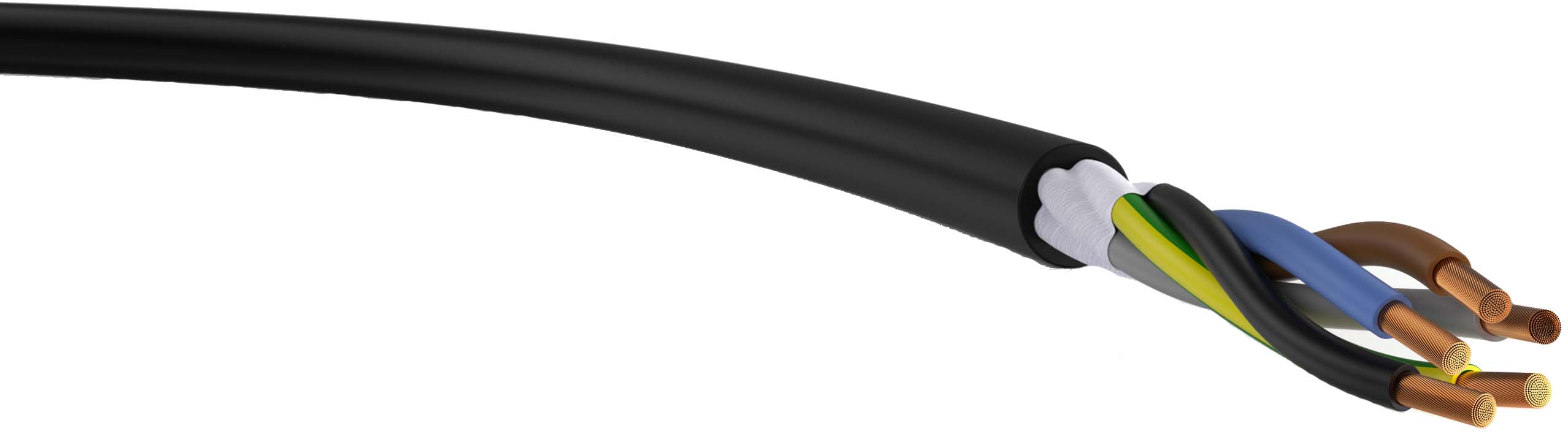H07RN-F 5G6 H07RN-F 5G6 Ri. 50 Gummischlauchleitung
