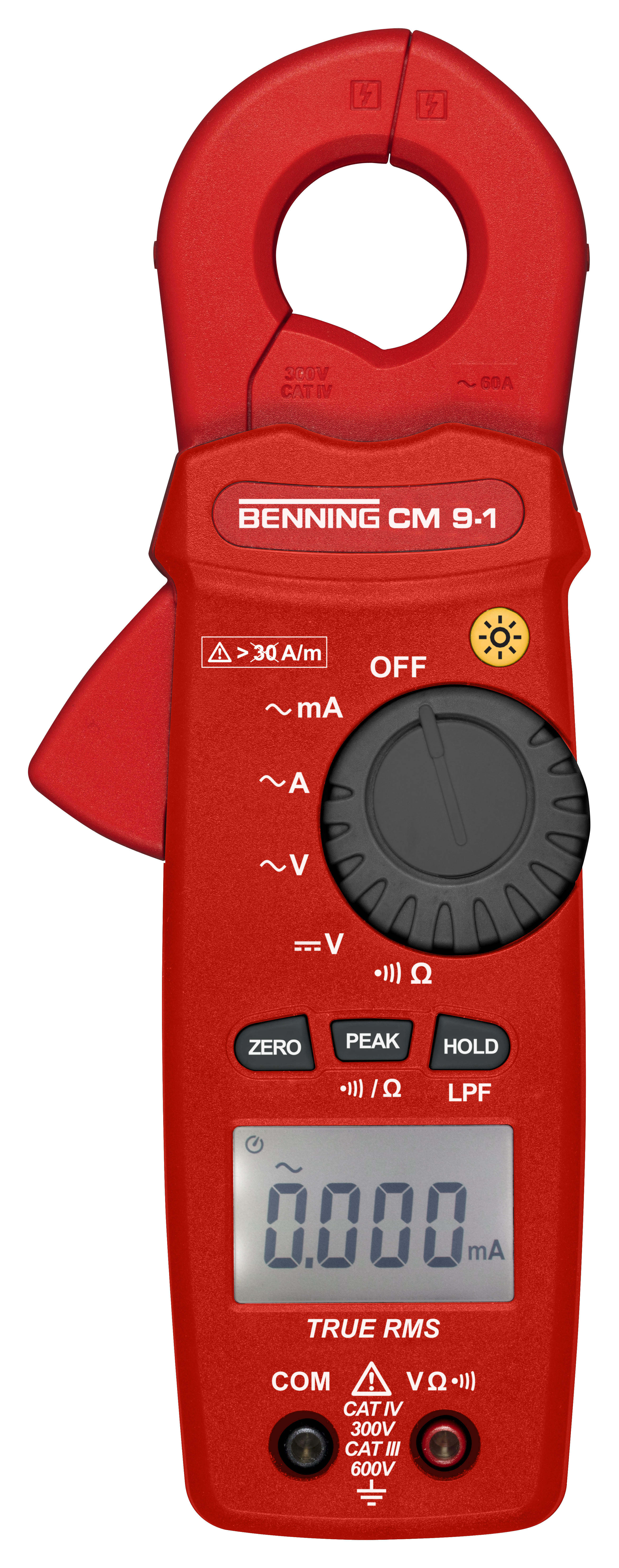 Benning CM 9-1 Leckstromzange 1µA-60A AC. V AC/DC