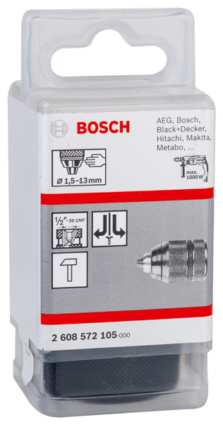 Bosch Power Tools 2608572105 Schnellspannbohrfutter bis 13 mm