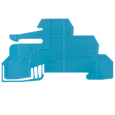 Weidmüller WHP WDL2.5/S BL Halteplatte 1,5mm blau