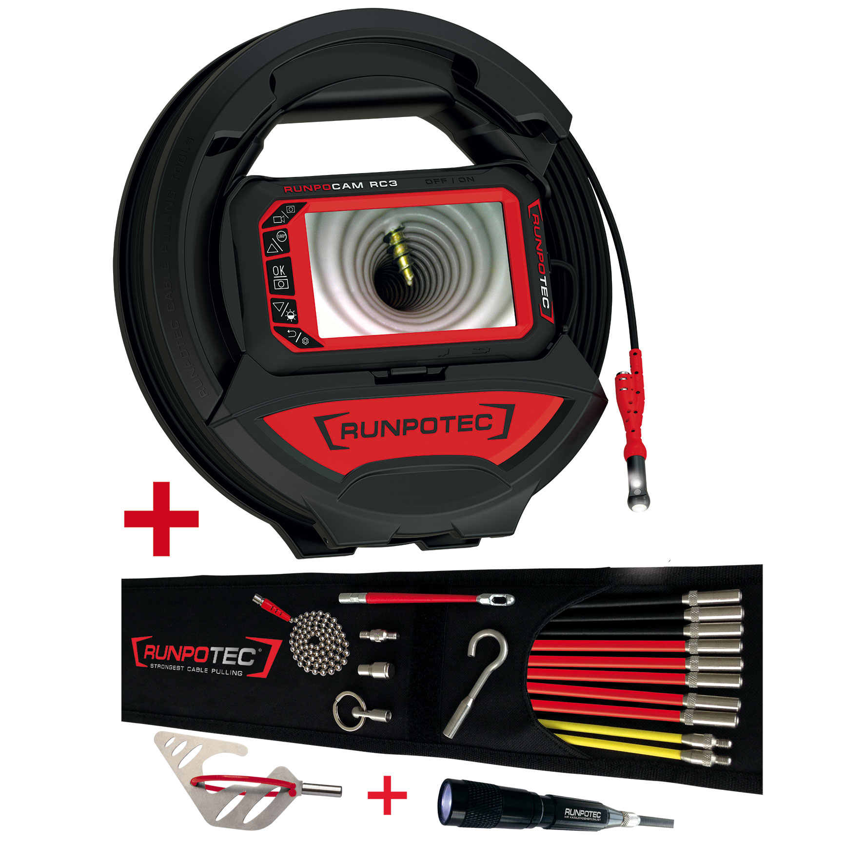 Runpotec 11149 RC3 Kamera - 15m RUNPOSTICKS Comfort