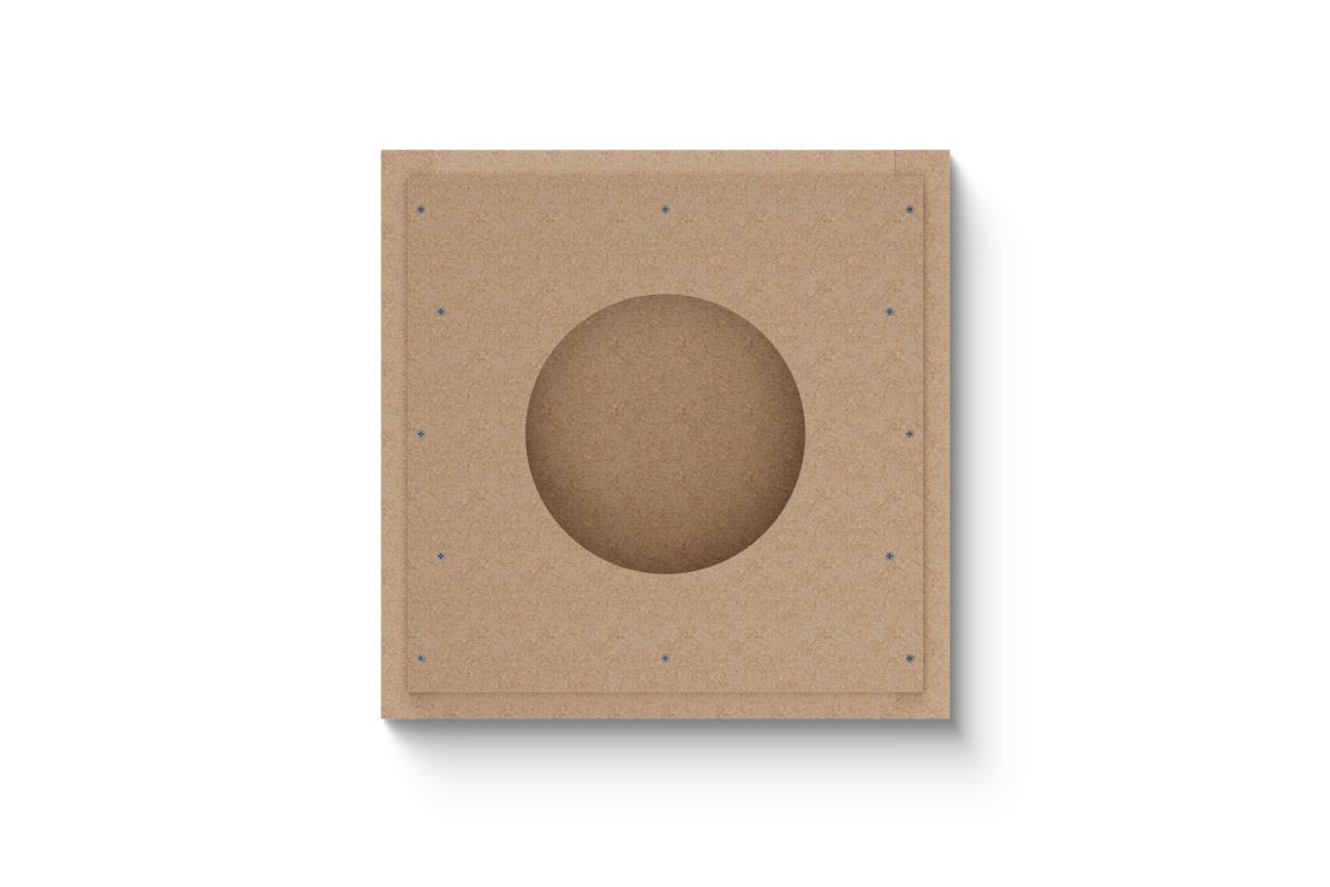 Loxone Einbaugehäuse für 10" Install Speaker