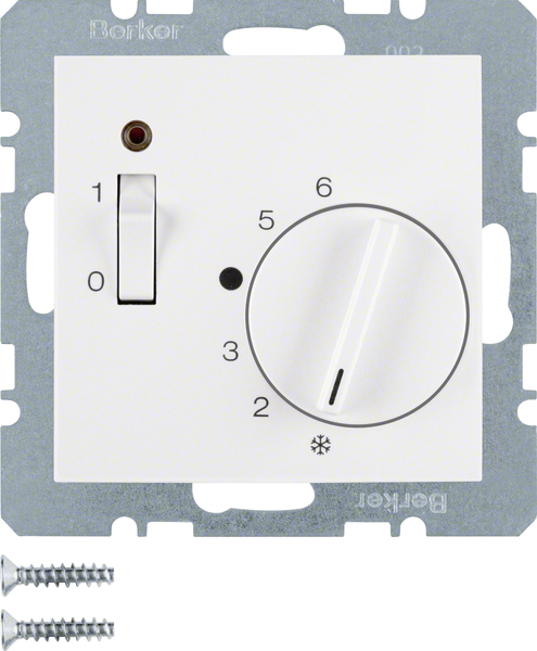 Berker 20301909 Raumtemperaturregler mit Öffner