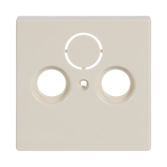 Busch-Jaeger 1743-82 Zentralscheibe sav/ews f.Antennendose 2Loch