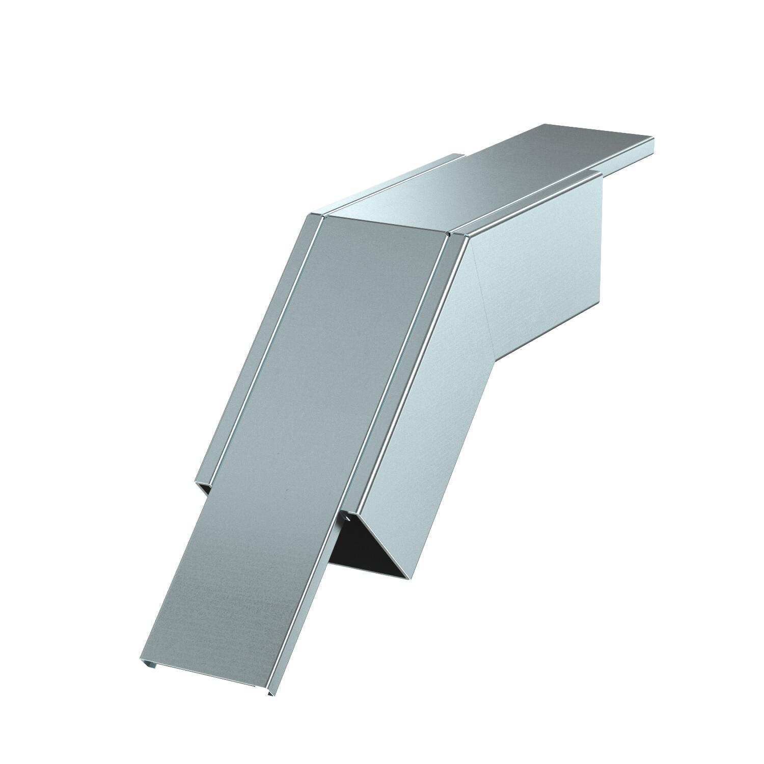 OBO Bettermann Vertr PLM BF 0810 FS Bogen 45, fallend m Brandschutzgewebe