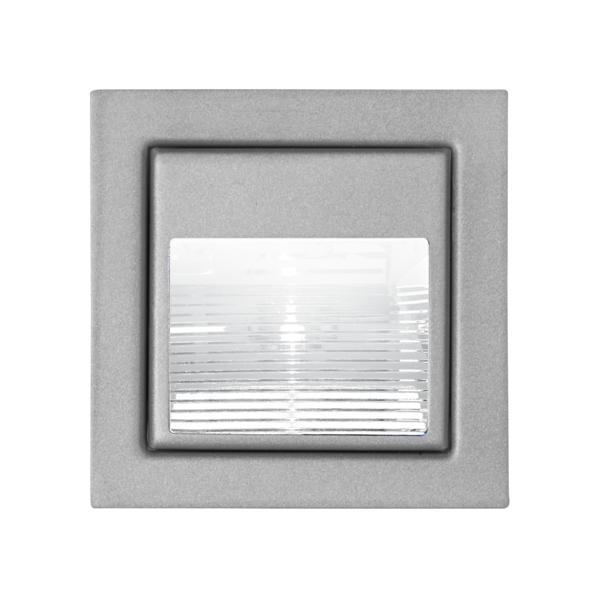 Brumberg Leuchten 0P3729WW LED-Wand-EB-Leuchte alu Power-LED wws, 1W