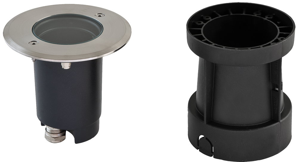 EVN Lichttechnik 679 235 Bodeneinbauleuchte V2A 230V GU10 35W