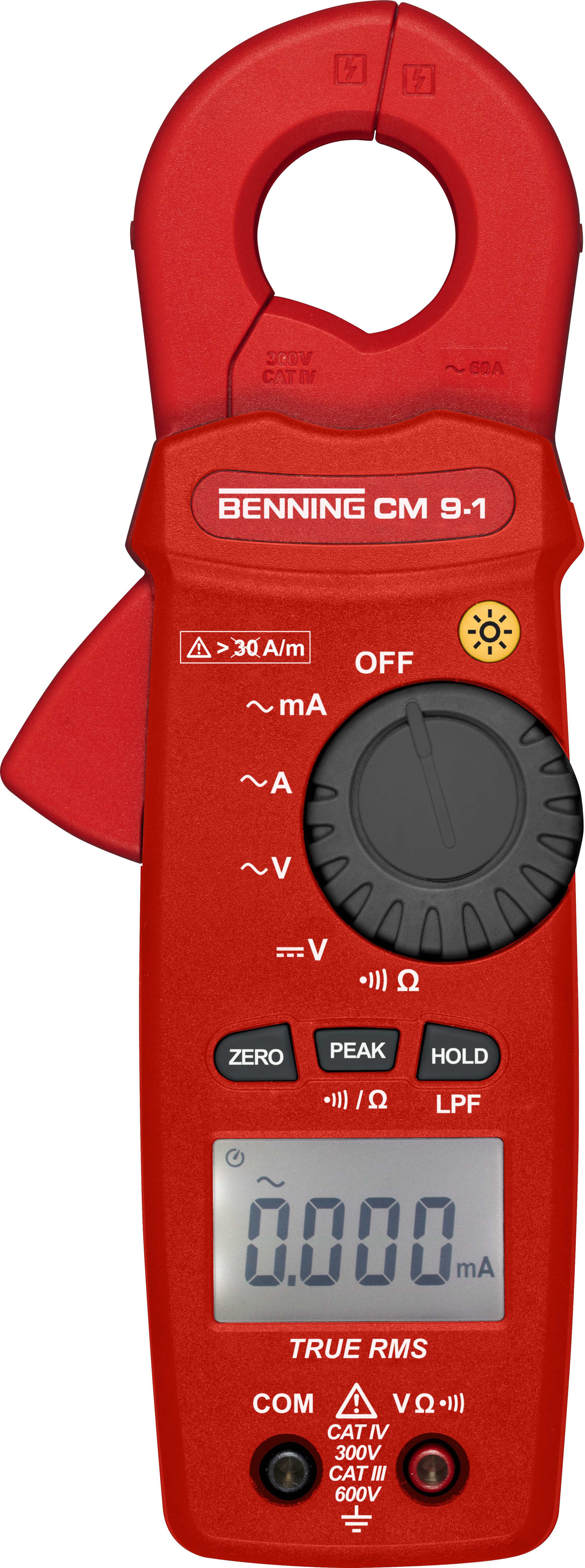 Benning CM 9-1 Leckstromzange 1µA-60A AC. V AC/DC
