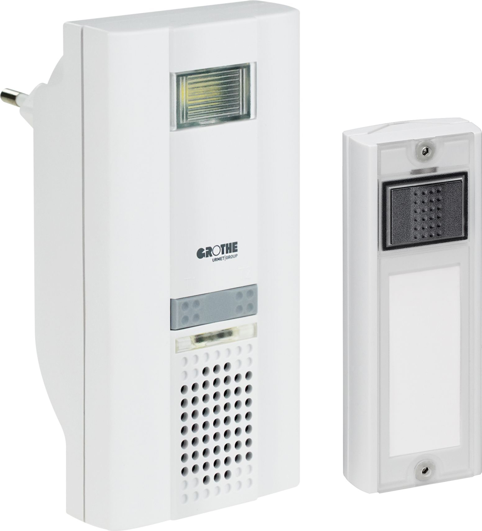 Urmet Deutschland MISTRAL 400 Steckdosen-Funkgong-Set 6Melodien/Blitzl.,ws