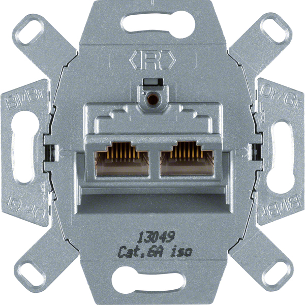 Berker 4587 UAE-Anschlussdose 8/8-pol. geschirmt