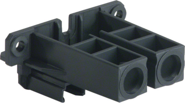 Hager UZ04A1 Doppelturm,universN m.Schrauben