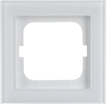 Busch-Jaeger 1721-280 Rahmen 1-fach weißglas