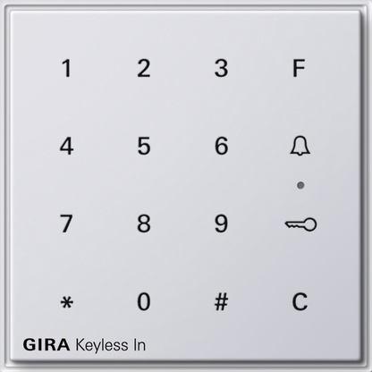 Gira 260566 Code Tastatur rws Keyless In