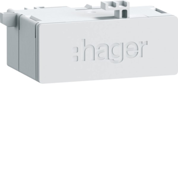 Hager ZZ45WAN2PP RJ45-Buchse Patch 180°IP20 CAT6A