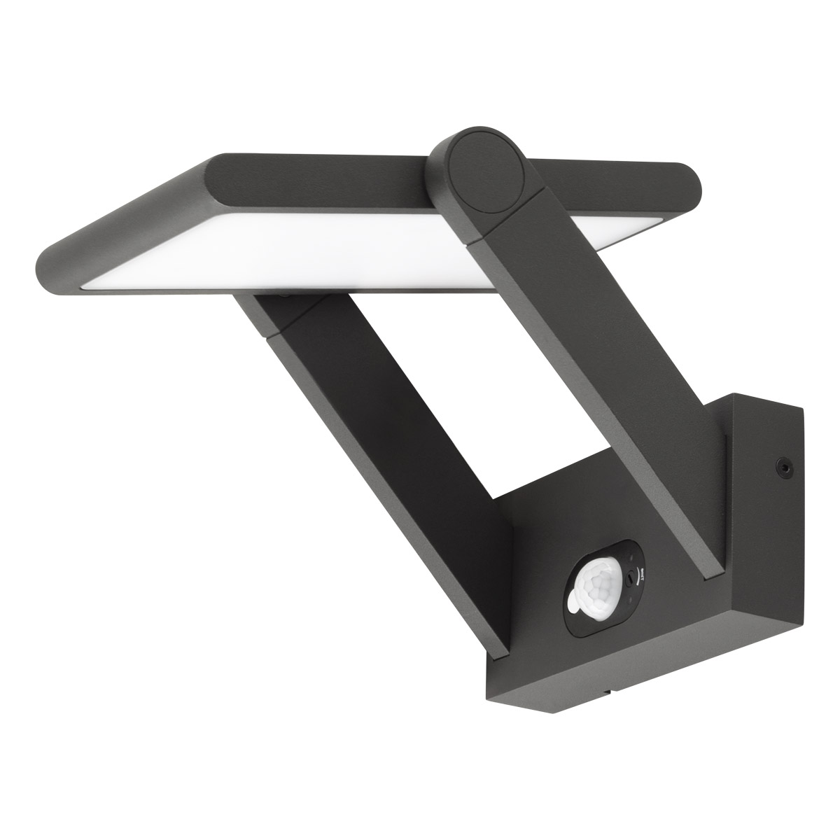 EVN Lichttechnik PAS541502 Solar-LED-Wandleuchte 3000K anthrazit