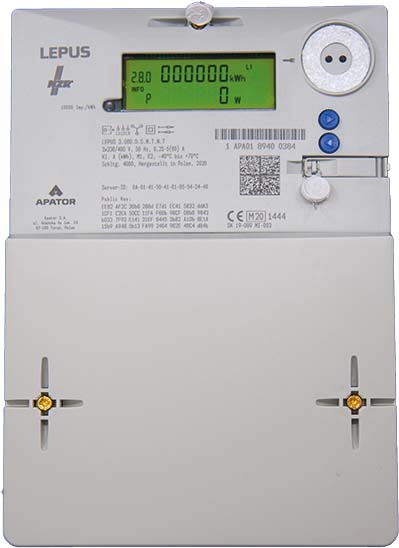 NZR 63621223 Drehstromzähler mME LEPUS, MID