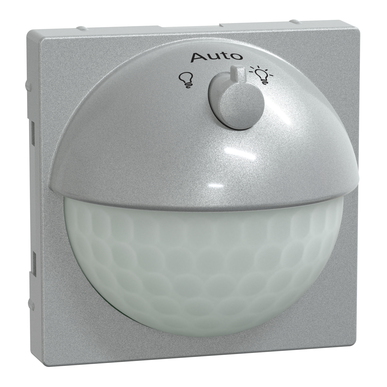 Merten MEG5711-0460 Sensor-Modul mit Schalter alu, UP, Syst.M