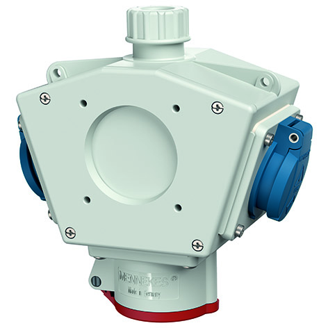 Mennekes 92915 DELTA-BOX CEE16A5P,2xSchuko