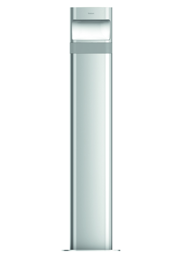 Theben theLeda D BL plus AL LED-Poller-Leuchte (lang) 8,5 Watt,  alu