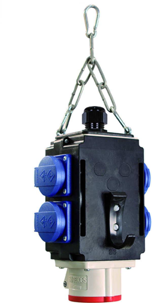 Bachmann 349.302 Energiewürfel 16A 400V 1xCEE IP44