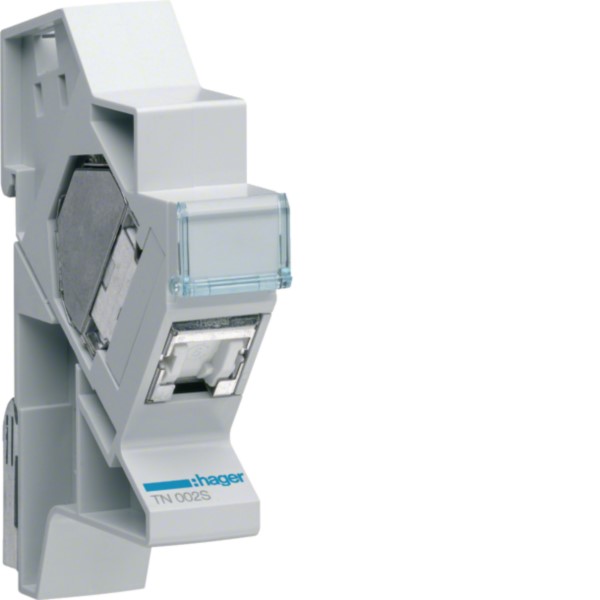 Hager TN002S Patchmodul RJ45 CAT6 STP