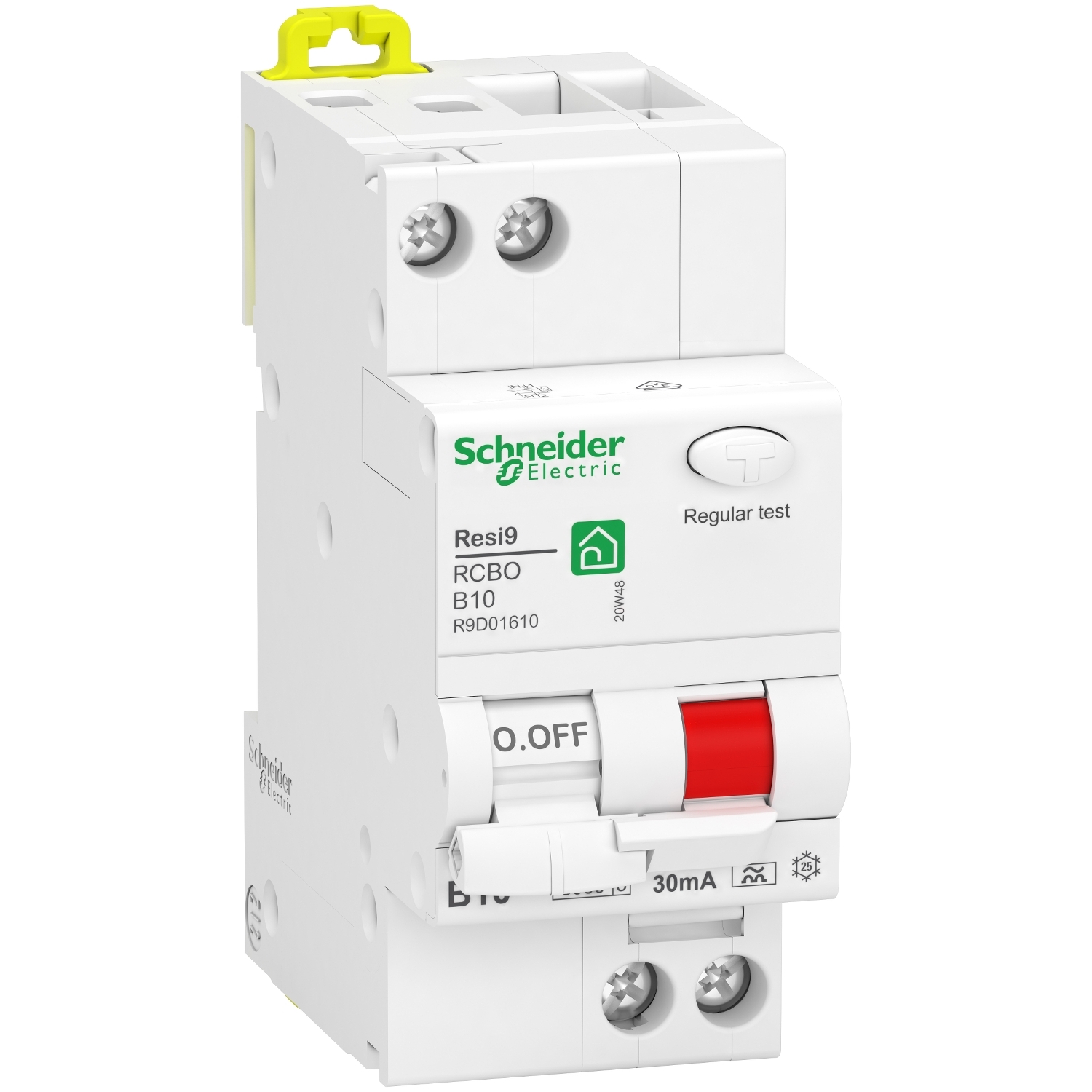Schneider Electric R9D01610 FI/LS-Schalter 1P+N, 10A, B-Char.