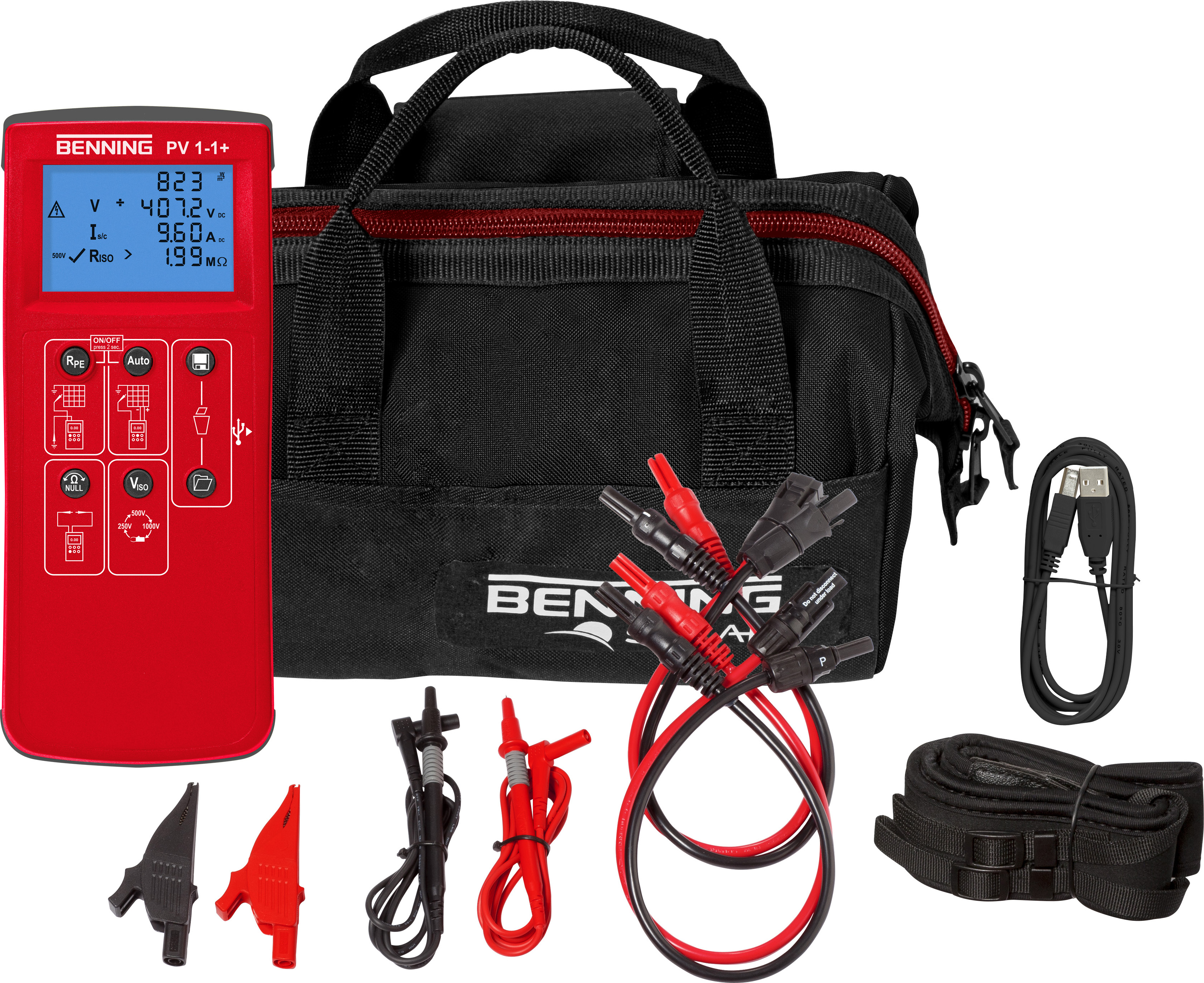 Benning BENNING PV 1-1+ Installationstester Photovoltaik