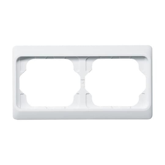 Busch-Jaeger 1722 KA-24G Rahmen 2-fach studioweiß, waage.