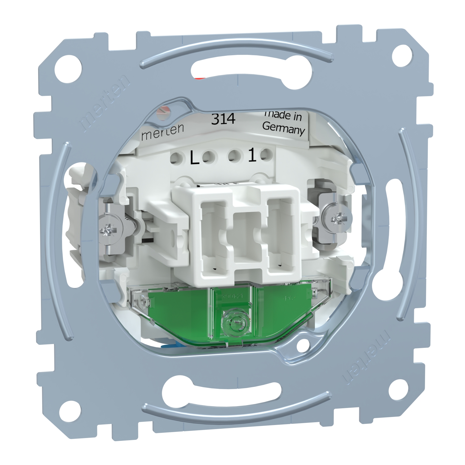 Merten MEG3106-0000 Wechsel-Kontrollschalter 1-pol.10AX 250V AC