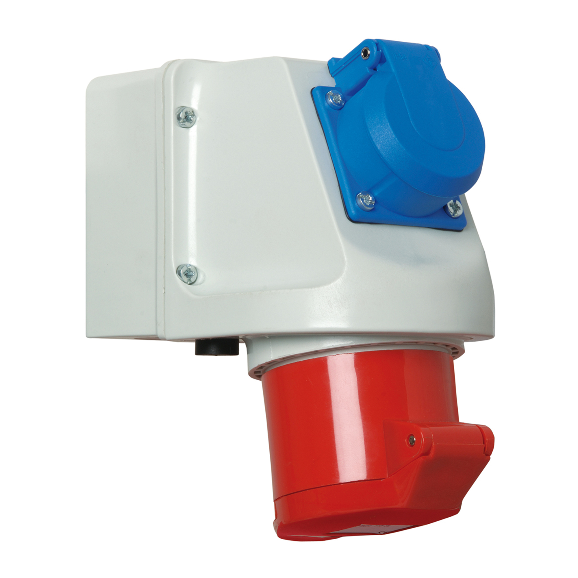 Walther Werke 135 Mini-Kombi Wanddose 32A 5P400V6h+Schutz.IP44
