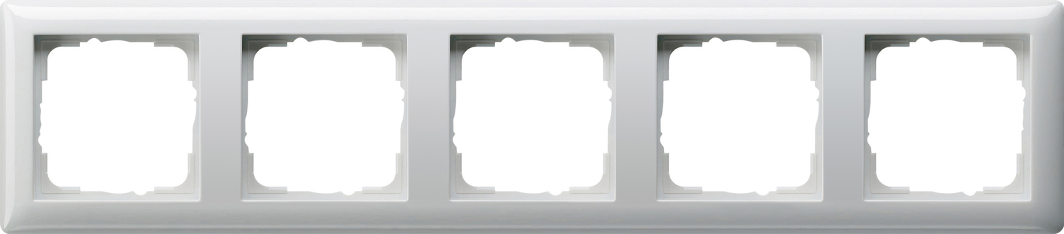 Gira 021503 Abdeckrahmen 5f. rws-gl bruchsicher