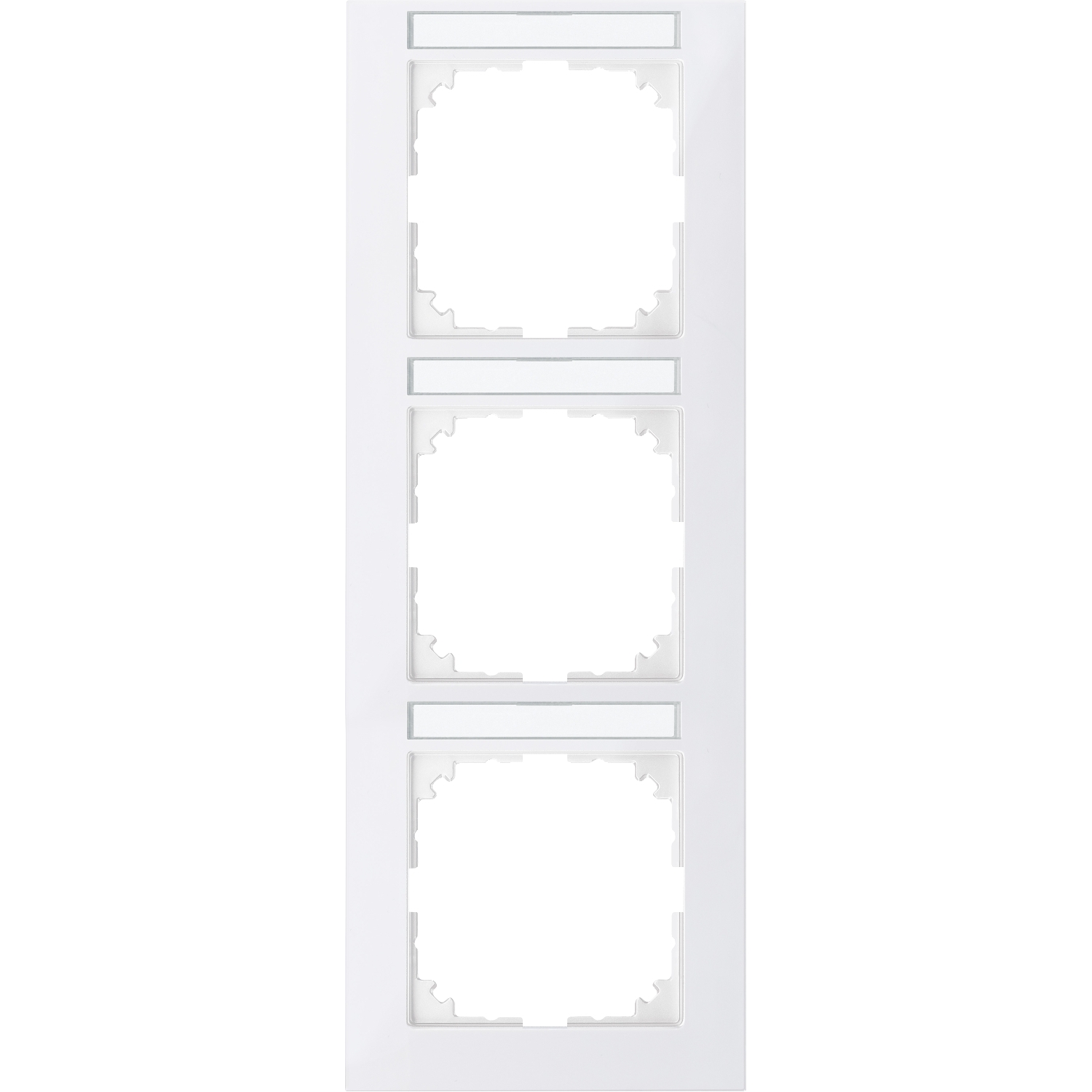 Merten MEG4032-3619 Rahmen 3-fach polarweiß