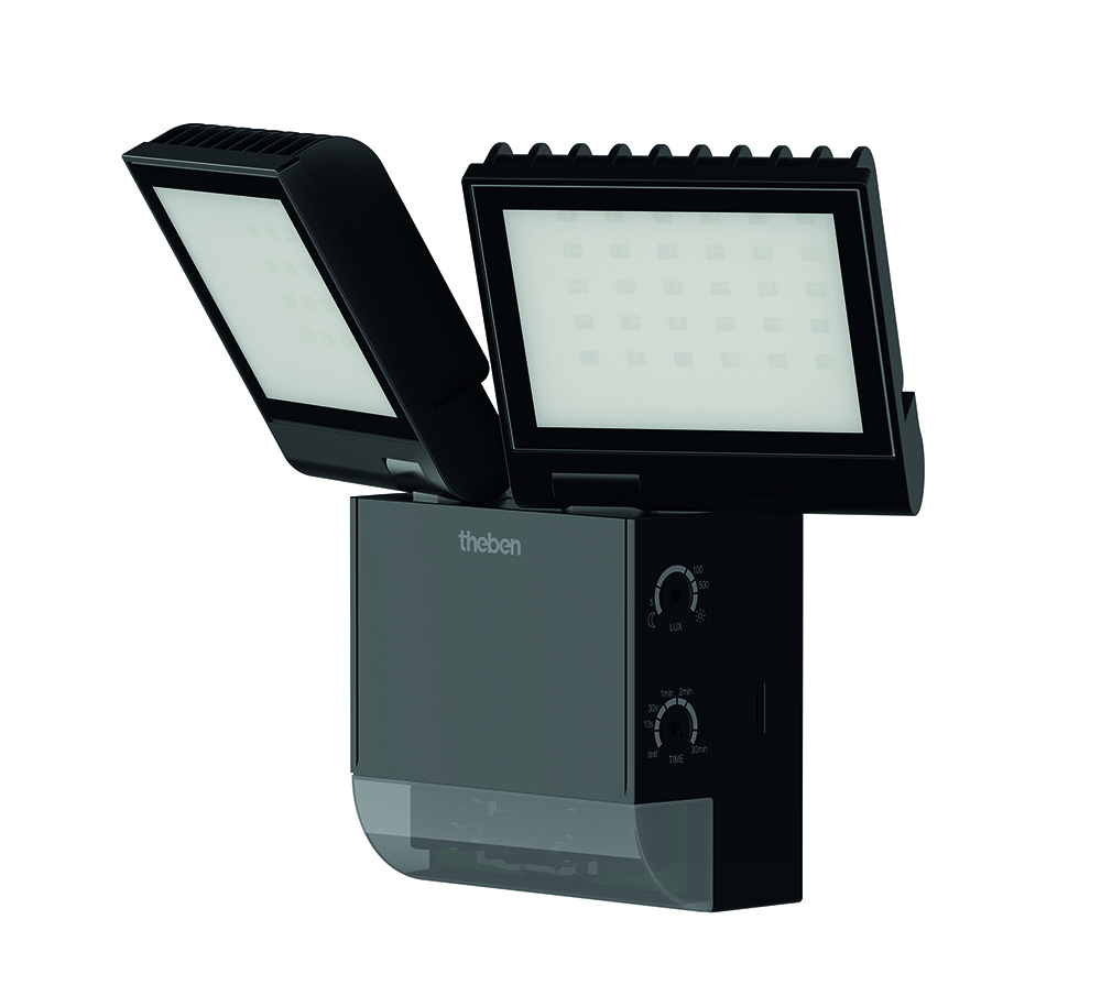 Theben theLeda S17-100 BK LED-Strahler 17 Watt, sw