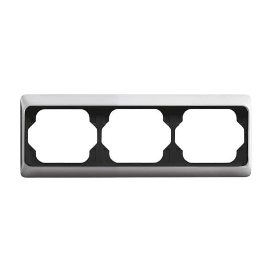 Busch-Jaeger 1723 KA-266 Rahmen 3-fach titan, waager.,alpha