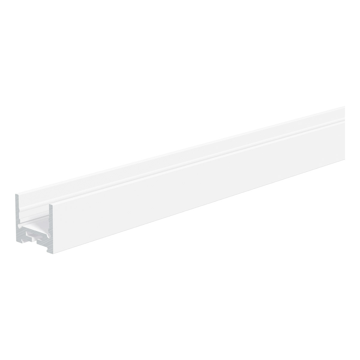 EVN Lichttechnik APFW200 Alu-Profil flach, 200cm weiß