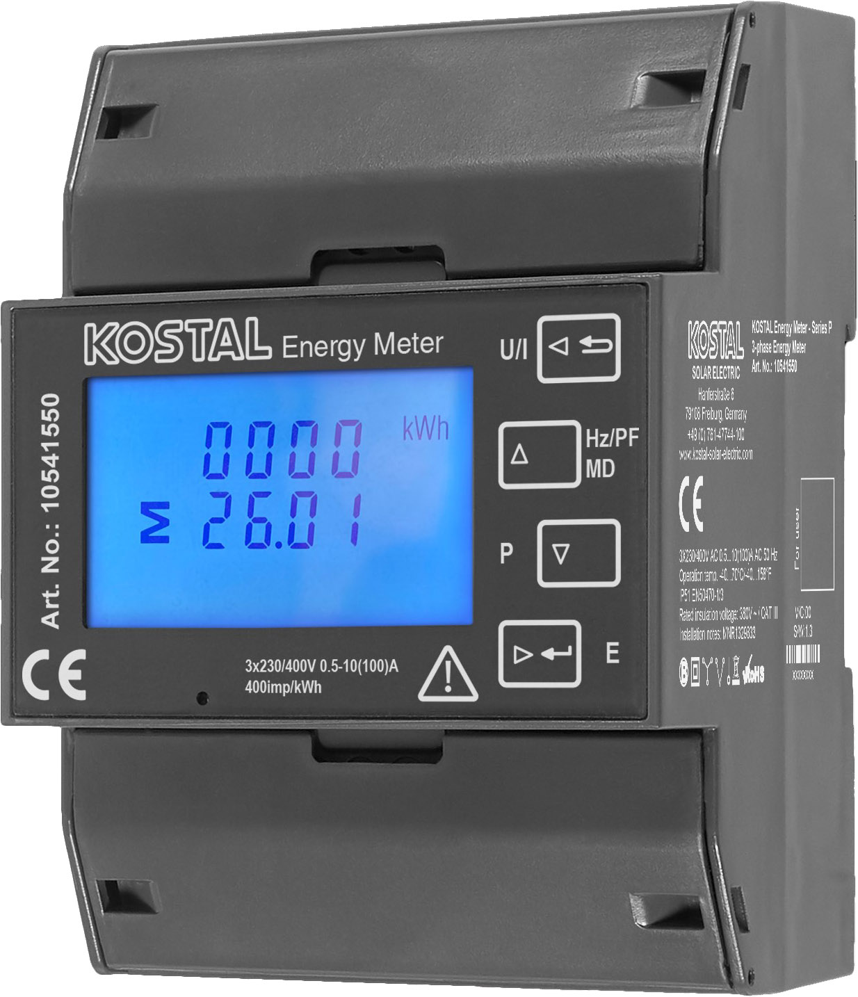 KOSTAL SolarElectric 10541550 Energy Meter Series P
