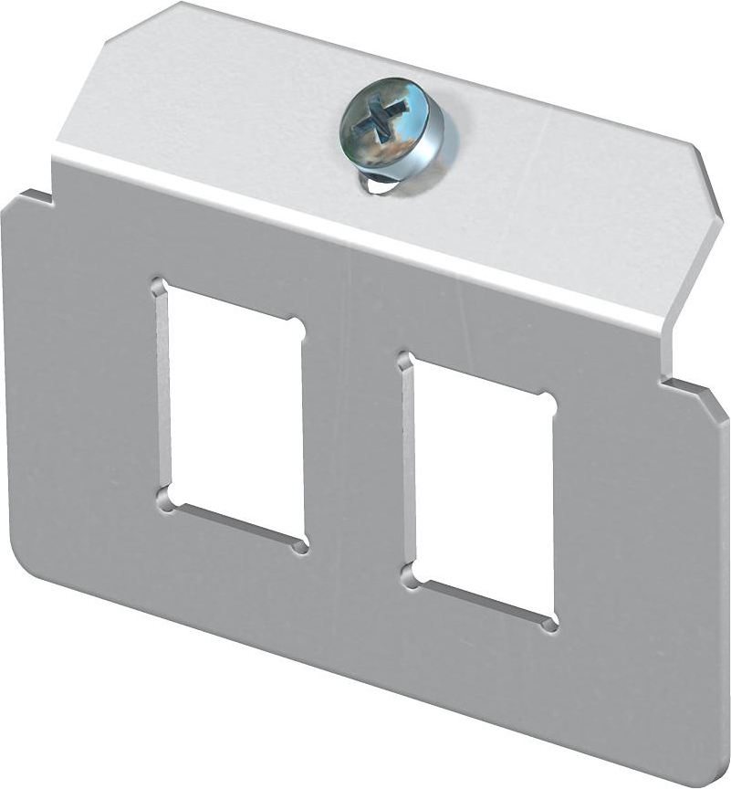 OBO Bettermann Vertr MTM 2C Trägerplatte 2xLochbild Typ C