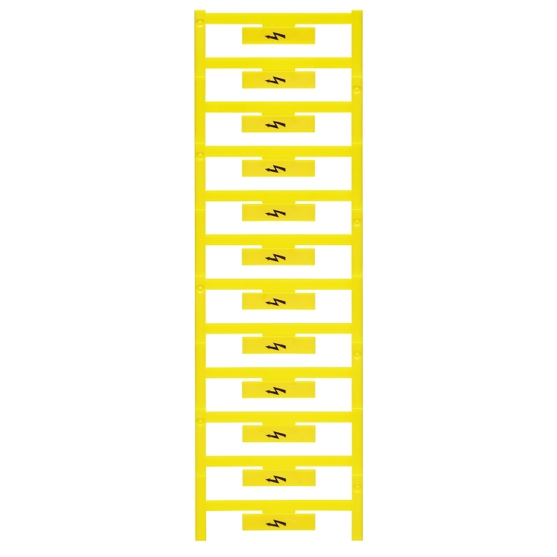 Weidmüller WAD 8 MC B GE/SW Klemmenmarkierer gelb