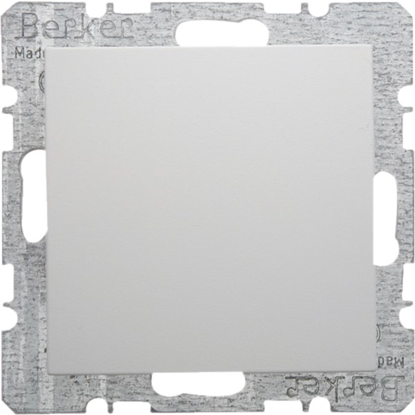 Berker 6710098989 Blindverschluss pws/gl m.Zentralstück