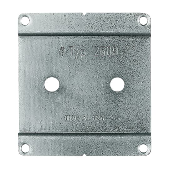 Busch-Jaeger 2609 WS Montageplatte 1-fach