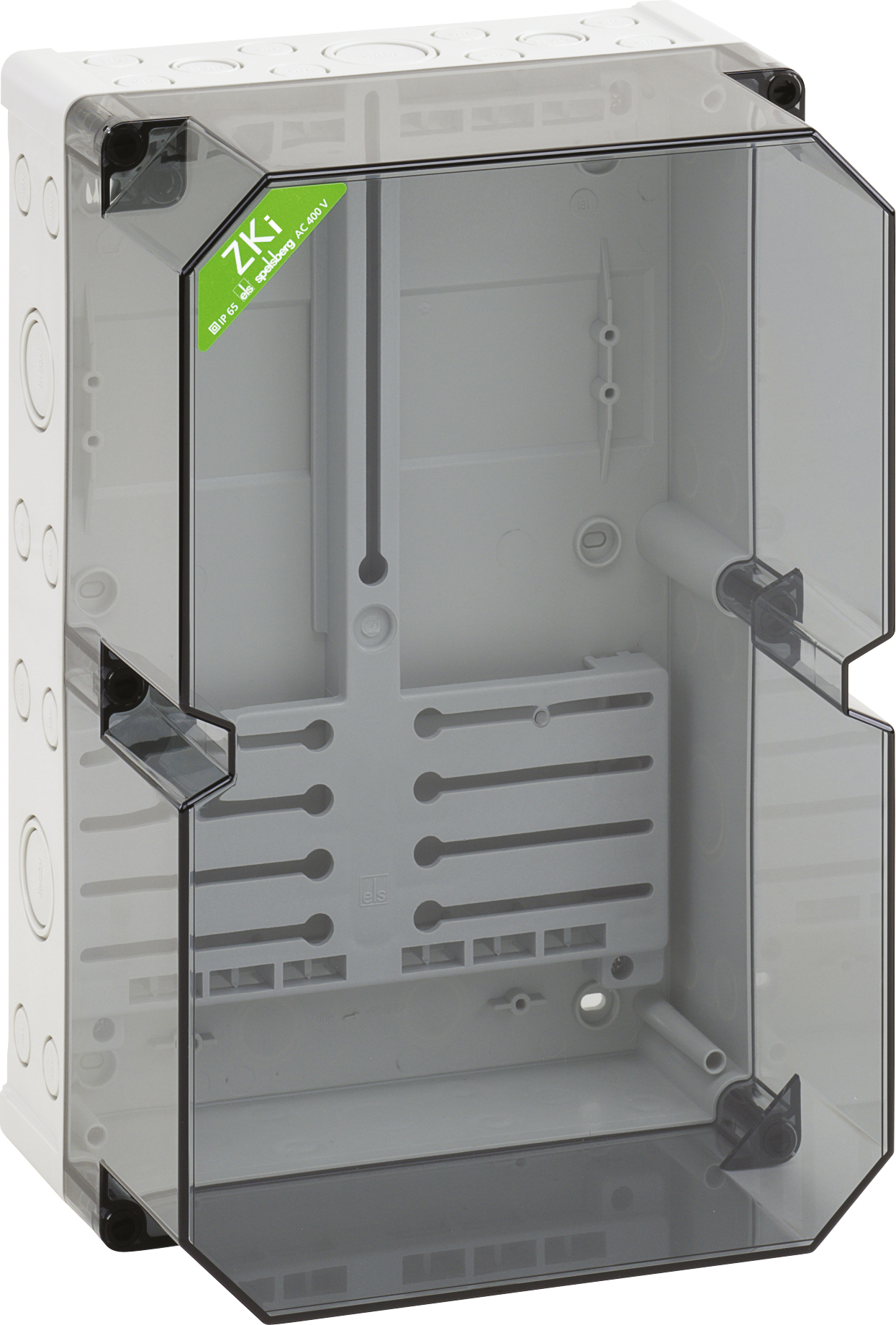 Spelsberg ZKi 1 Zähler-Leergehäuse 400V transp. IP65