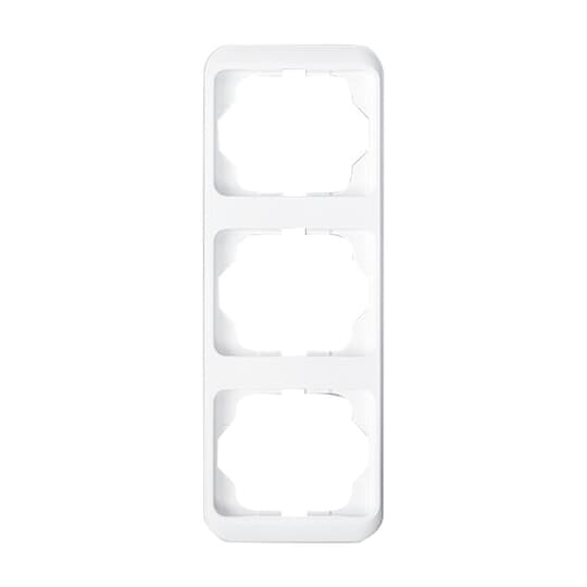 Busch-Jaeger 1733-24G Rahmen 3-fach studioweiß, senkr.