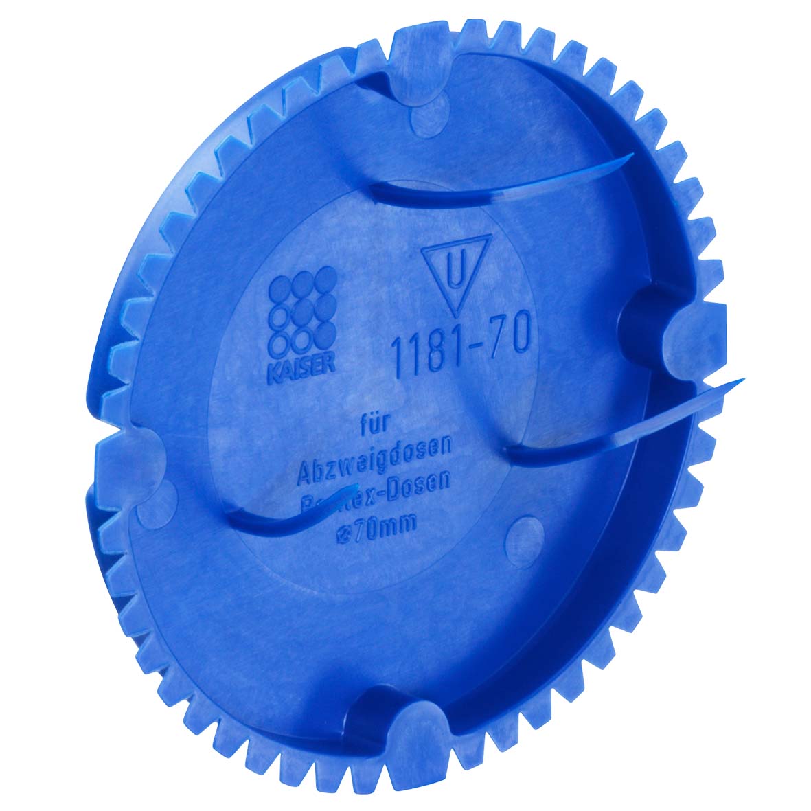Kaiser 1181-70 Signal-Deckel f.Verb.-Dosen
