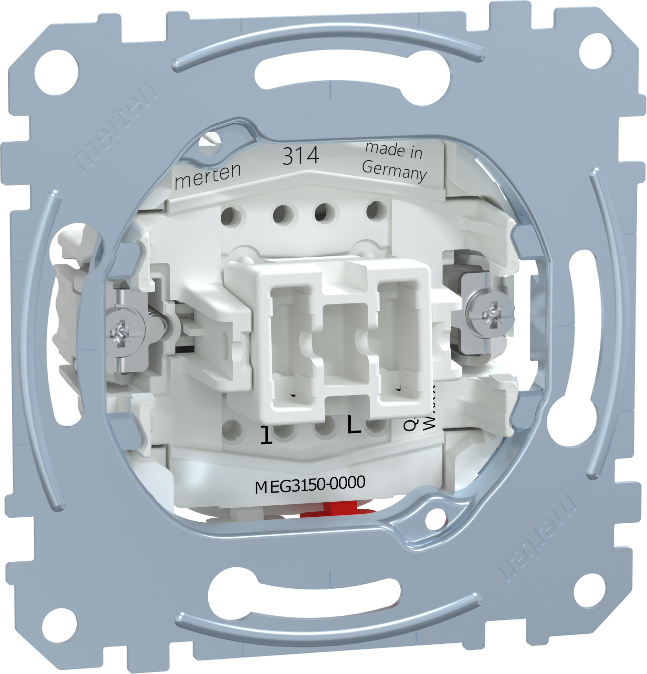 Merten MEG3150-0000 Taster-Einsatz 1-pol,10A,250V