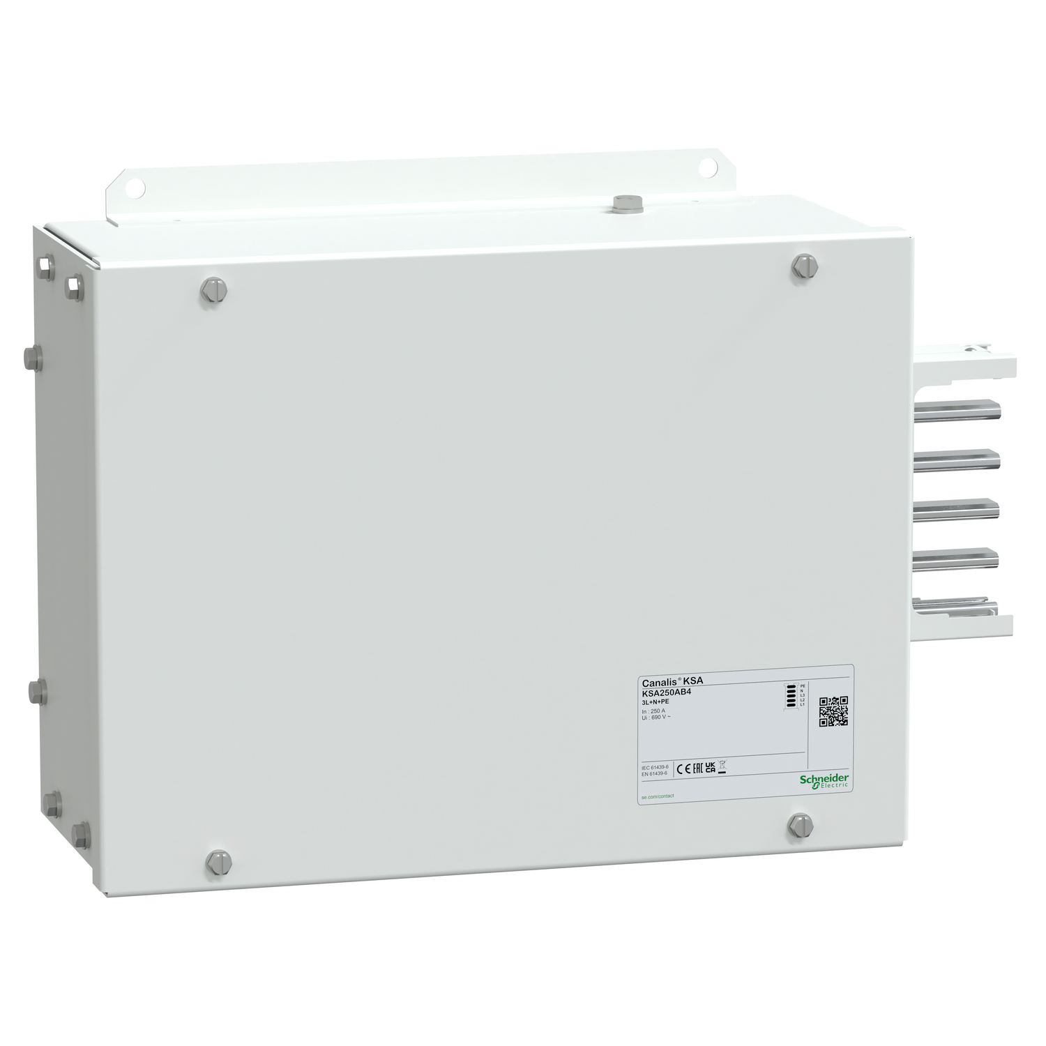 Schneider Electric KSA250AB4 Endeinspeisekasten 250A