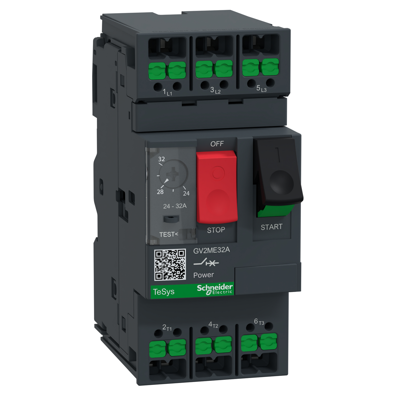Schneider Electric GV2ME32A Motorschutzschalter 24-32A Snapin