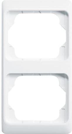 Busch-Jaeger 1732 KA-24G Rahmen 2-fach studioweiß, senkr.